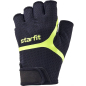 Перчатки для фитнеса STARFIT черный/ярко-зеленый (WG-103-BK-G-L)