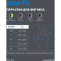 Перчатки для фитнеса STARFIT черный/ярко-зеленый (WG-103-BK-G-L) - Фото 6