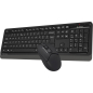 Комплект беспроводной клавиатура и мышь A4TECH Fstyler FG1012 Black - Фото 3