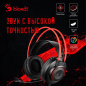 Наушники-гарнитура игровые A4TECH Bloody G200 черный/красный - Фото 8