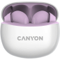 Наушники-гарнитура беспроводные TWS Canyon CNS-TWS5PU Purple - Фото 2