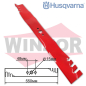Нож для газонокосилки 55 см WINZOR к Husqvarna 580 24 40-02 (LMB-H056)