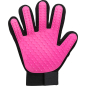 Перчатка массажная для животных TRIXIE 24х16 см розовый/черный (23132) - Фото 2