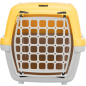 Переноска для животных TRIXIE Capri Transport Box 48х31х32 см светло-серый/желтый (39816) - Фото 3