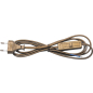 Сетевой шнур с выключателем 230В 1,9 м FERON KF-HK-1 золото (23051)