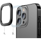 Чехол для смартфона Apple iPhone 13 Pro BASEUS Glitter черный (ARMC000101) - Фото 4