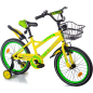 Велосипед детский MOBILE KID Slender 18 Yellow Green (SLENDER18YELLOWGREEN) - Фото 2
