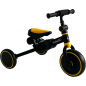 Велосипед-беговел детский трехколесный BUBAGO Flint Black-Yellow (BG-F- 109-3) - Фото 4