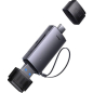 Картридер BASEUS Lite Series USB-A to SD/TF Grey (WKQX060013) - Фото 6