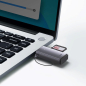 Картридер BASEUS Lite Series USB-A to SD/TF Grey (WKQX060013) - Фото 12