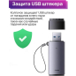Картридер BASEUS Lite Series USB-A to SD/TF Grey (WKQX060013) - Фото 14