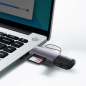 Картридер BASEUS Lite Series USB-A & USB-C to SD/TF Grey (WKQX060113) - Фото 10