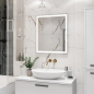 Зеркало для ванной с подсветкой КОНТИНЕНТ Clamm LED 600х700 (ЗЛП3025) - Фото 8
