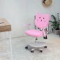 Кресло компьютерное AKSHOME Catty White ткань котенок розовый (84763) - Фото 3