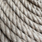 Канат джутовый TRUENERGY Rope Jute Soft Hessian 8 мм х 25 кг (12691) - Фото 3