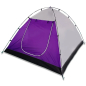 Палатка CALVIANO Acamper Monsun 4 Purple - Фото 4