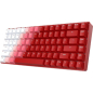 Клавиатура механическая беспроводная DAREU A84 Flame Red - Фото 4