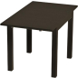 Стол кухонный MEBELAIN Вардиг С черный ясень шпон  80-120x70x74 см (00524)