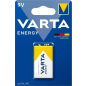 Батарейка VARTA Energy 9 V BP алкалиновая