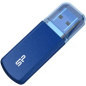 USB-флешка 64 Гб SILICON POWER Helios 202 USB 3.2 Blue (SP064GBUF3202V1B) - Фото 2