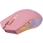 Мышь игровая беспроводная DEFENDER Pandora GM-502 розовая (52501) - Фото 2