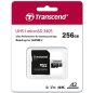 Карта памяти TRANSCEND 340S MicroSDXC 256Gb с адаптером SD (TS256GUSD340S) - Фото 3