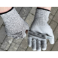Перчатки трикотажные против порезов KRONEX CARBON (PER-0040) - Фото 3