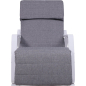 Кресло-качалка AKSHOME Smart ткань серый/белый (104984) - Фото 5