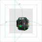 Уровень лазерный ADA INSTRUMENTS LaserTANK 3-360 Green Basic Edition (A00633) - Фото 3