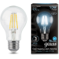 Лампа светодиодная филаментная Е27 Gauss Black Filament А60 10 Вт 4100K (102802210) - Фото 2