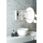 Шкаф с зеркалом для ванной КОНТИНЕНТ Torneo LED D70 белый (МВК085) - Фото 12