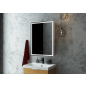 Шкаф с зеркалом для ванной КОНТИНЕНТ Allure LED 55 левый (МВК002) - Фото 12