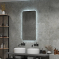 Зеркало для ванной с подсветкой КОНТИНЕНТ Torry Black LED 600x1000 (ЗЛП1531) - Фото 10
