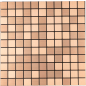 Панель ПВХ самоклеящаяся САМОКЛЕЙКИН Алюминий Бронзовая мозаика 300х300х3 мм (MA-B02)