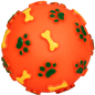 Игрушка для собак TRIOL Мяч с лапками и косточками 11 см (12101014)