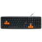 Клавиатура DIALOG KS-020U Black-Orange
