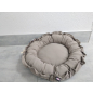 Лежанка для животных круглая TRIXIE Felia 50 см серый (37391) - Фото 2