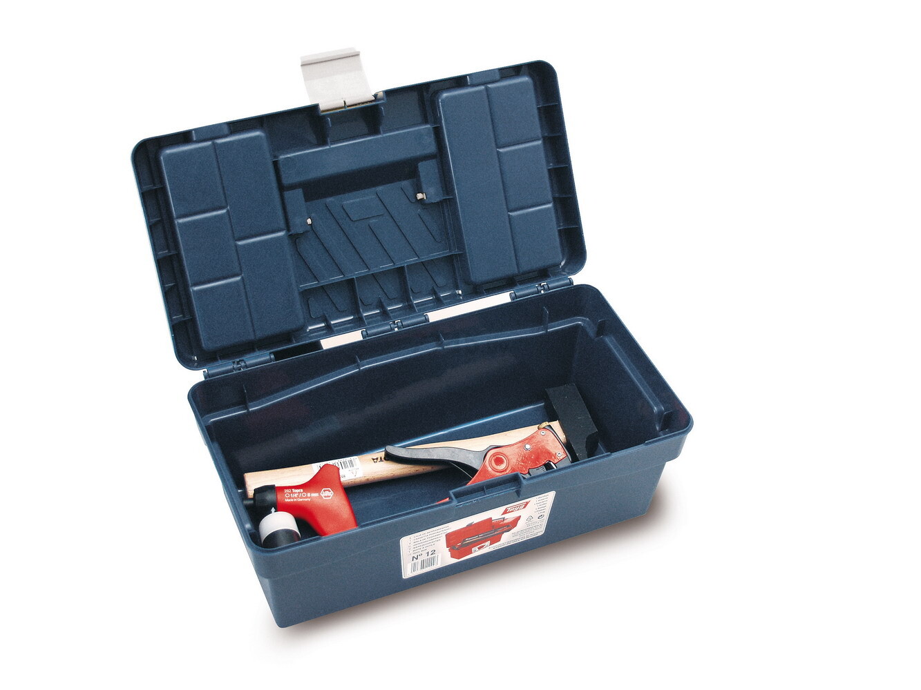 Ящик для инструмента пластмассовый 40x21,7x16,6 см с лотком TAYG 12 (112003) - Фото 5