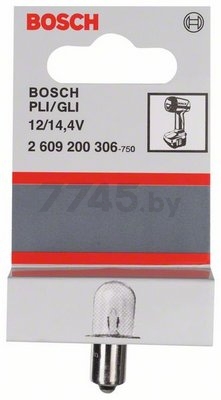 Лампа накаливания для аккумуляторных фонарей GLI, PLI BOSCH (2609200306) - Фото 2
