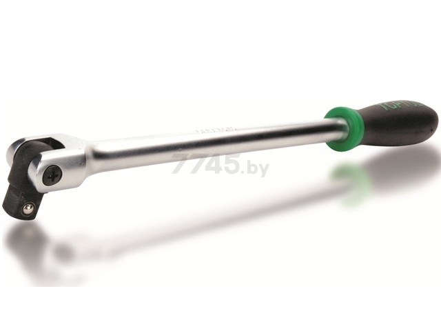 Вороток 1/2" 450 мм с обрезиненной ручкой TOPTUL (CFKA1618)