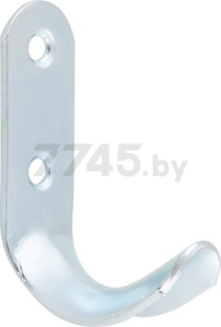 Крючок для одежды STARFIX №7 белый цинк (SMP-51789-1)