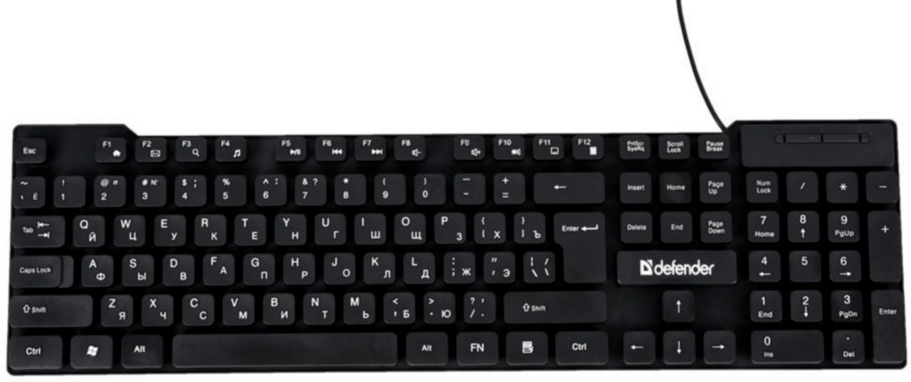 Комплект клавиатура и мышь DEFENDER York C-777 RU (45779) - Фото 3