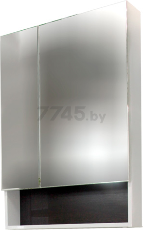 Шкаф с зеркалом для ванной АВН Латтэ Wenge 60 (41.13)