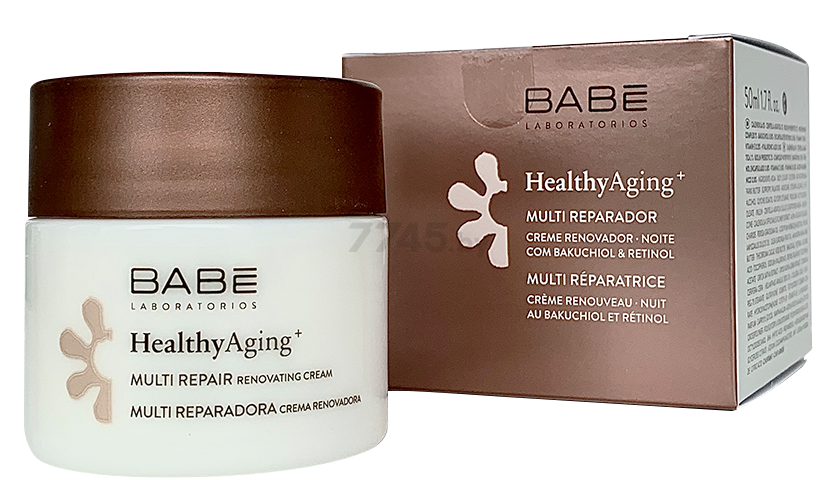 Крем ночной BABE Laboratorios Multi Repair Cream - Night 50 мл (8436571630803) - Фото 2