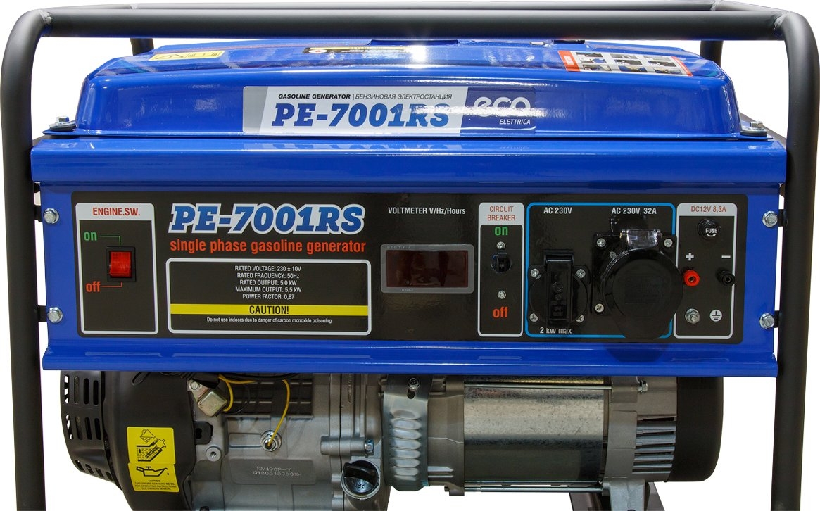 Генератор бензиновый ECO PE-7001RS - Фото 5