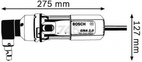 Ножницы высечные BOSCH GNA 2 Professional (0601530103) - Фото 2