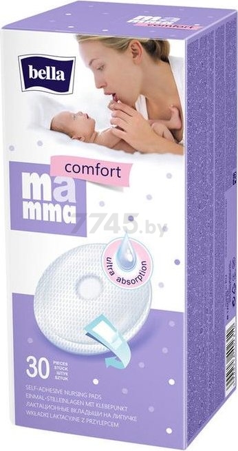 Прокладки для груди BELLA Mama Comfort 30 штук (5900516402310)
