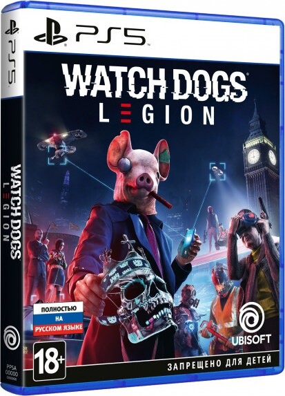 Игра Watch Dogs: Legion для SONY PS5, русская версия (1CSC20004831)