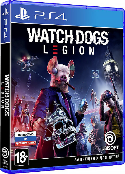 Игра Watch Dogs: Legion для SONY PS4, русская версия (1CSC20004132)