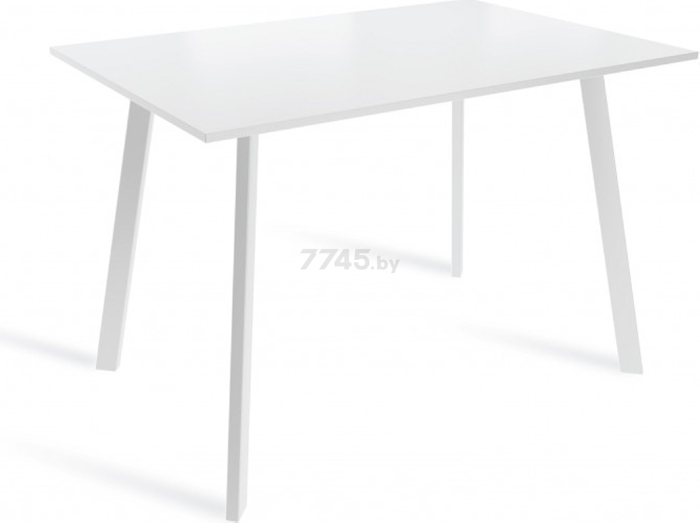 Стол кухонный LISTVIG Слим 2 белый/белый 110х70х75 см